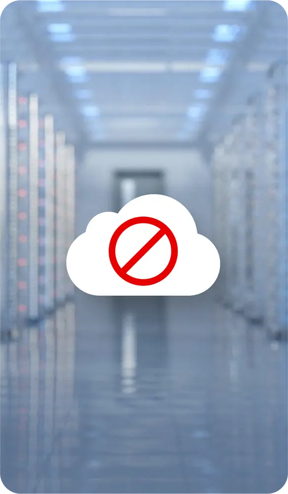 no cloud hub