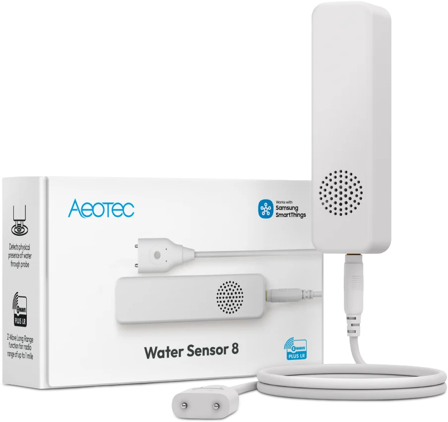 aeotec water sensor with packaging